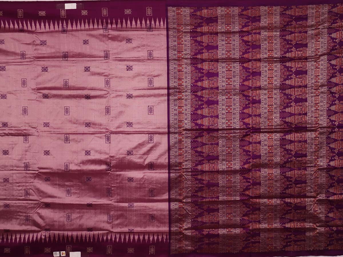 Handloom Silk Bomkai Saree Handloom Saree_Bomkai Silk Priyadarshini Handloom 