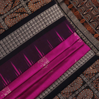 Handloom Silk Bomkai Saree Handloom Saree_Bomkai Silk Priyadarshini Handloom 