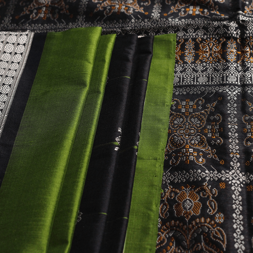 Handloom Silk Bomkai Saree Handloom Saree_Bomkai Silk Priyadarshini Handloom 