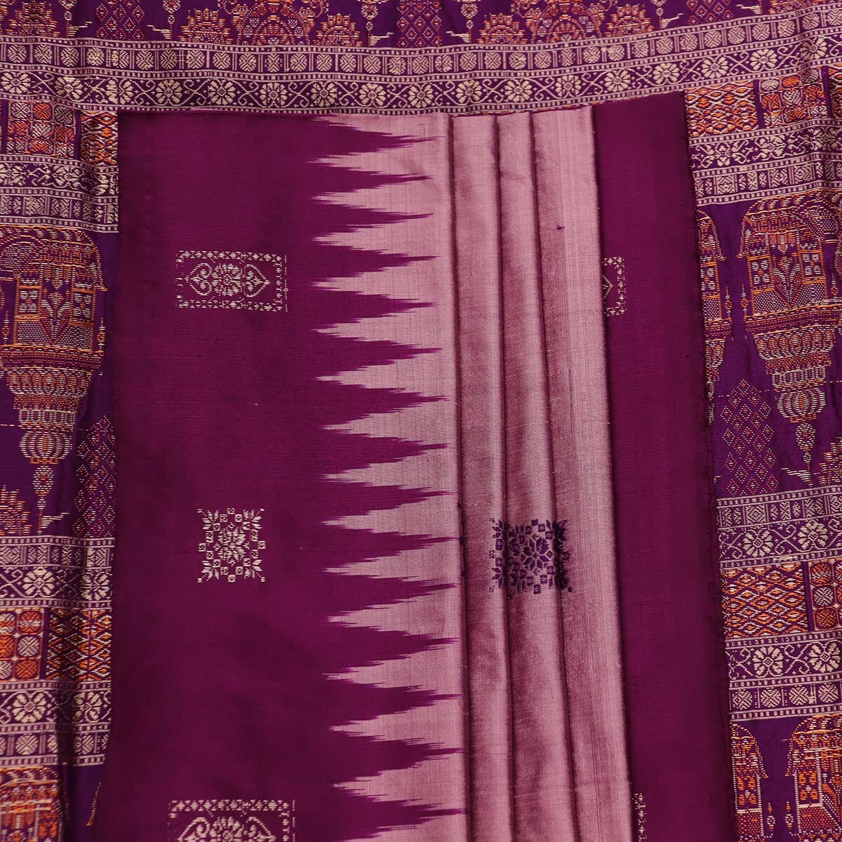 Handloom Silk Bomkai Saree Handloom Saree_Bomkai Silk Priyadarshini Handloom 