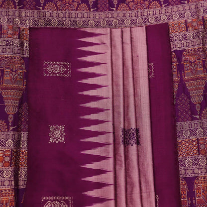 Handloom Silk Bomkai Saree Handloom Saree_Bomkai Silk Priyadarshini Handloom 