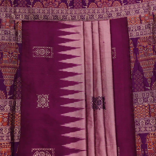 Handloom Silk Bomkai Saree Handloom Saree_Bomkai Silk Priyadarshini Handloom 