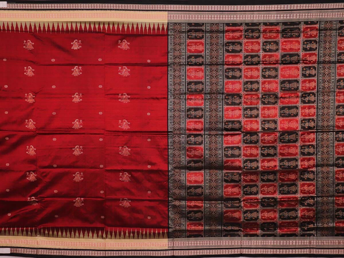 Handloom Silk Bomkai Saree Handloom Saree_Bomkai Silk Priyadarshini Handloom 