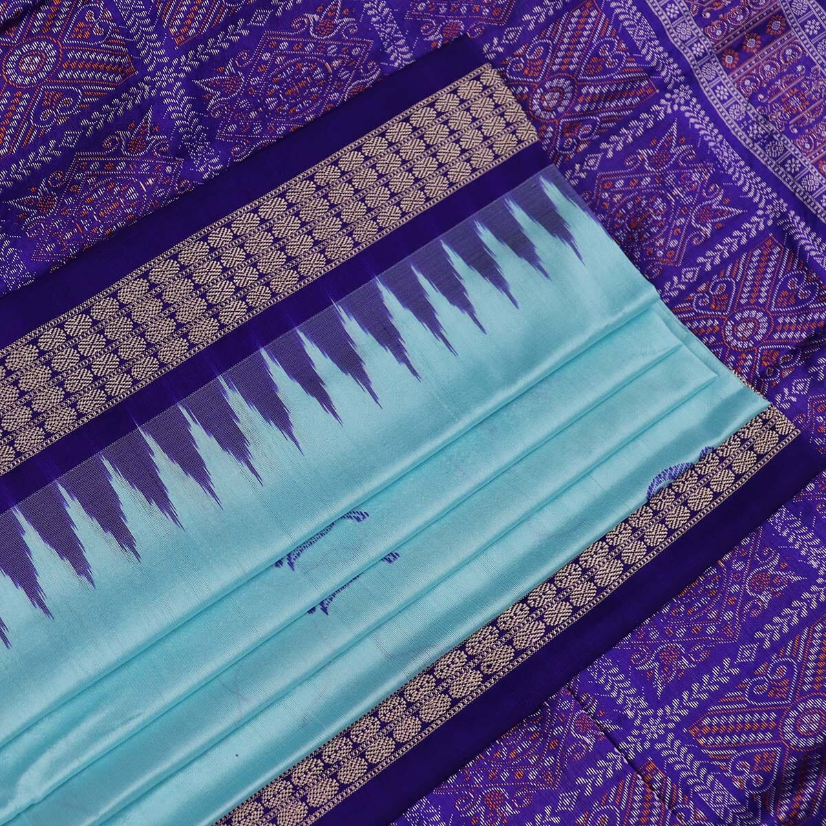 Handloom Silk Bomkai Saree Handloom Saree_Bomkai Silk Priyadarshini Handloom 
