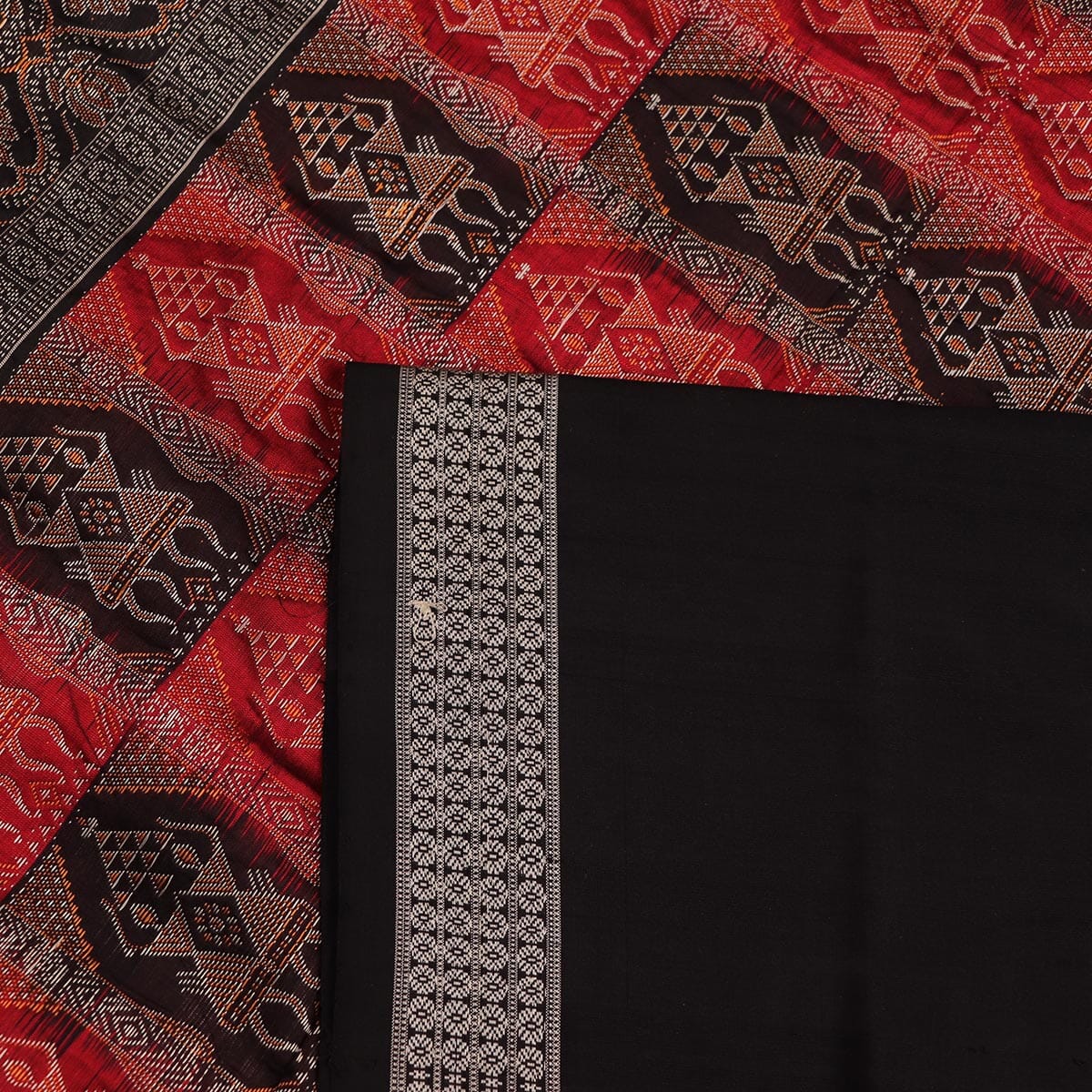 Handloom Silk Bomkai Saree Handloom Saree_Bomkai Silk Priyadarshini Handloom 