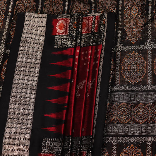 Handloom Silk Bomkai Saree Handloom Saree_Bomkai Silk Priyadarshini Handloom 