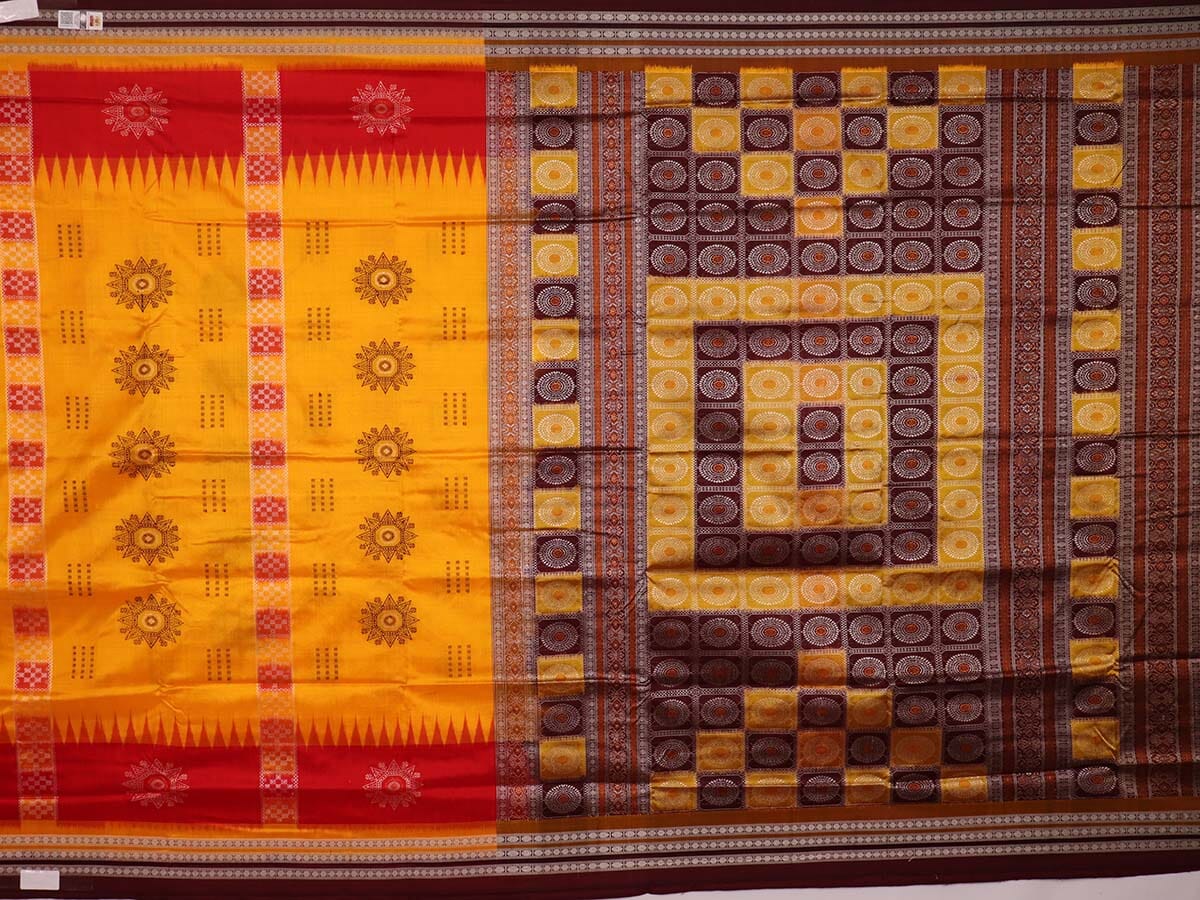 Handloom Silk Bomkai Saree Handloom Saree_Bomkai Silk Priyadarshini Handloom 