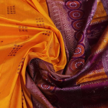 Handloom Silk Bomkai Saree Handloom Saree_Bomkai Silk Priyadarshini Handloom 