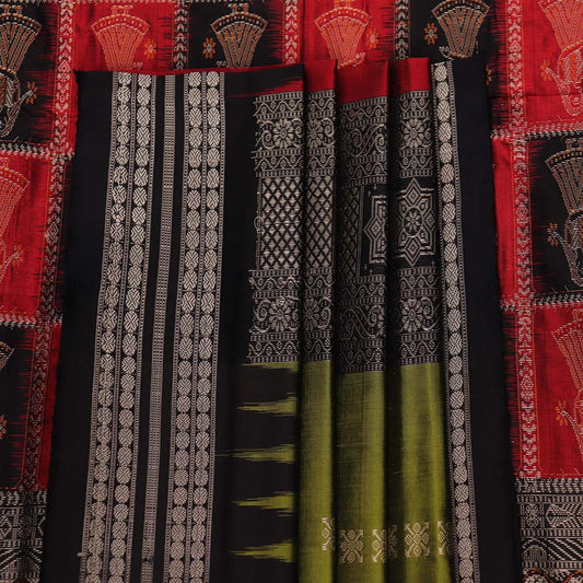 Handloom Silk Bomkai Saree Handloom Saree_Bomkai Silk Priyadarshini Handloom 