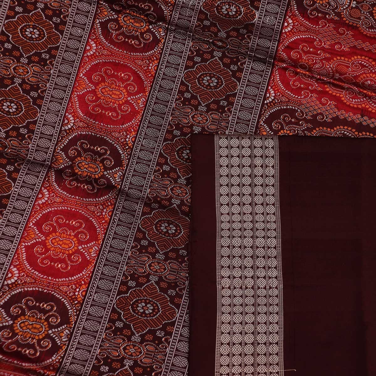 Handloom Silk Bomkai Saree Handloom Saree_Bomkai Silk Priyadarshini Handloom 