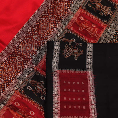 Handloom Silk Bomkai Saree Handloom Saree_Bomkai Silk Priyadarshini Handloom 