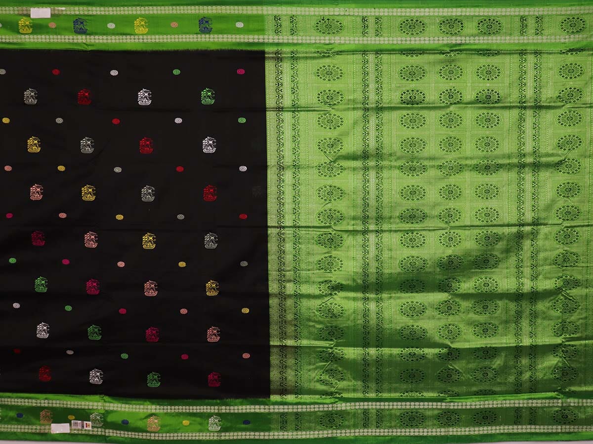 Handloom Silk Bomkai Saree Handloom Saree_Bomkai Silk Priyadarshini Handloom 