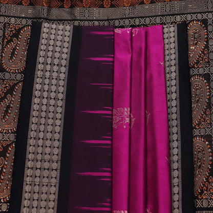 Handloom Silk Bomkai Saree Handloom Saree_Bomkai Silk Priyadarshini Handloom 