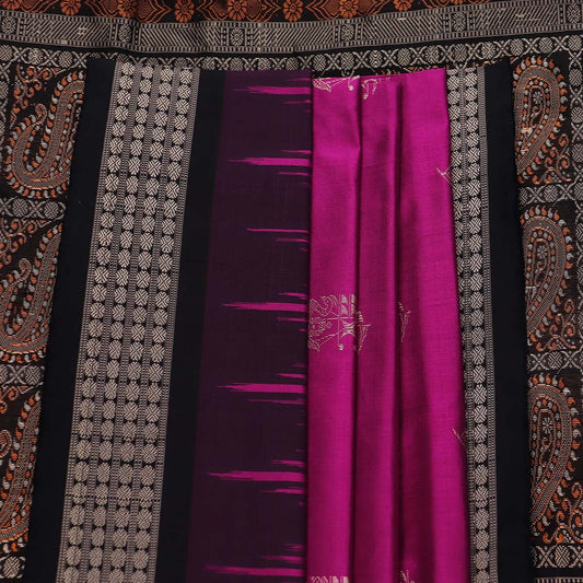 Handloom Silk Bomkai Saree Handloom Saree_Bomkai Silk Priyadarshini Handloom 