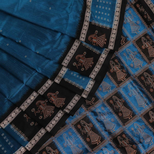 Handloom Silk Bomkai Saree Handloom Saree_Bomkai Silk Priyadarshini Handloom 