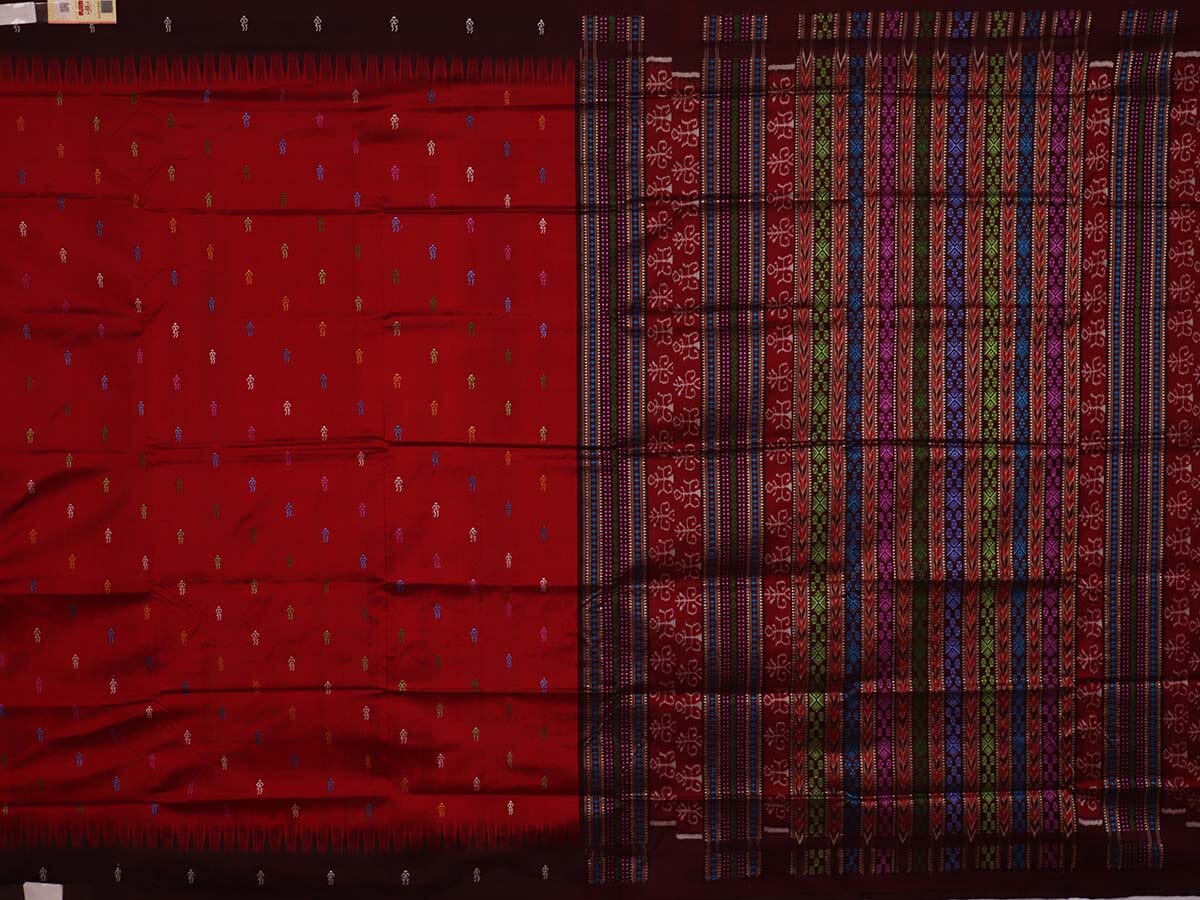 Handloom Silk Bomkai Saree Handloom Saree_Bomkai Silk Priyadarshini Handloom 