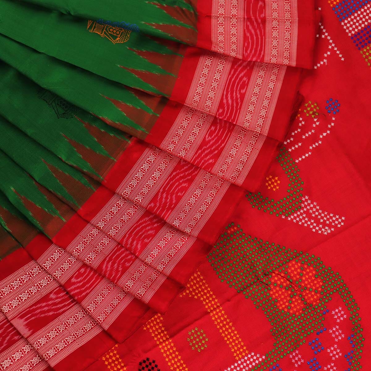 Handloom Silk Bomkai Saree Handloom Saree_Bomkai Silk Priyadarshini Handloom 