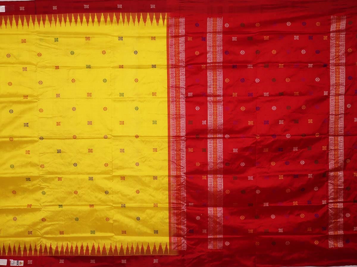 Handloom Silk Bomkai Saree Handloom Saree_Bomkai Silk Priyadarshini Handloom 