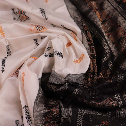 Handloom Silk Bomkai Saree Handloom Saree_Bomkai Silk Priyadarshini Handloom 