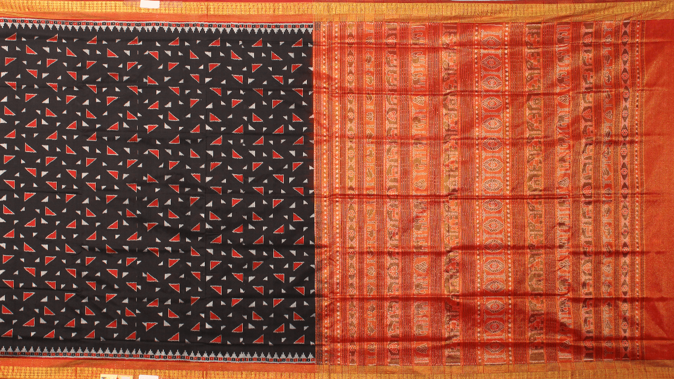 Handloom Silk Bomkai Saree Handloom Saree_Bomkai Silk Priyadarshini Handloom 