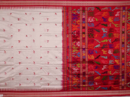 Handloom Silk Bomkai Saree Handloom Saree_Bomkai Silk Priyadarshini Handloom 