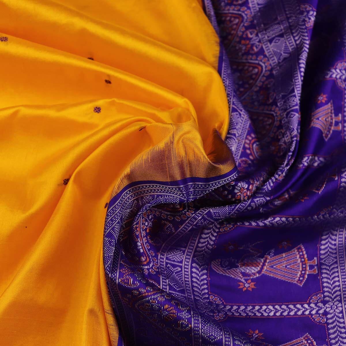 Handloom Silk Bomkai Saree Handloom Saree_Bomkai Silk Priyadarshini Handloom 
