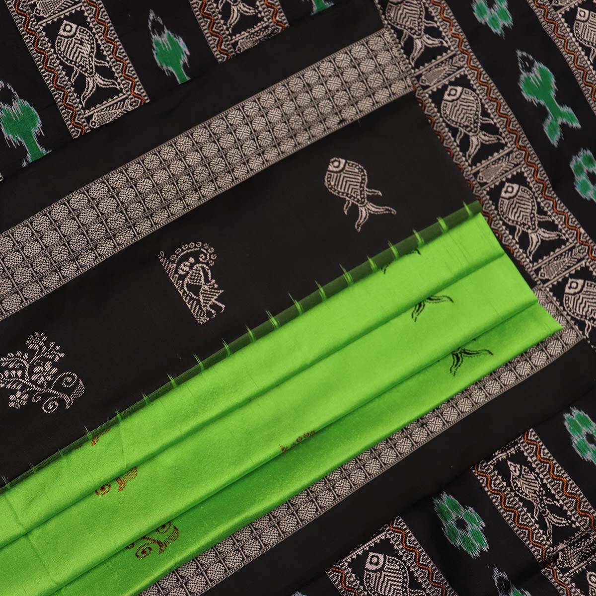 Handloom Silk Bomkai Saree Handloom Saree_Bomkai Silk Priyadarshini Handloom 