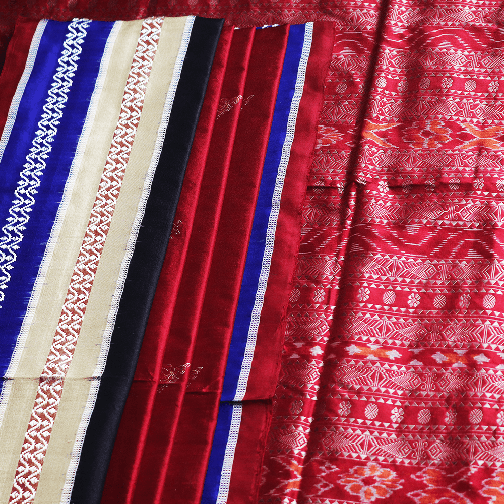 Handloom Silk Bomkai Saree Handloom Saree_Bomkai Silk Priyadarshini Handloom 