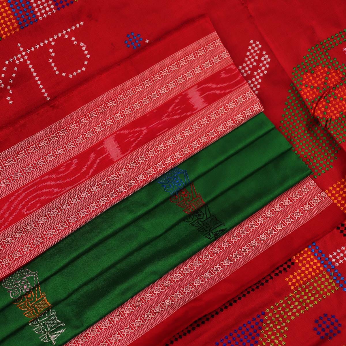 Handloom Silk Bomkai Saree Handloom Saree_Bomkai Silk Priyadarshini Handloom 