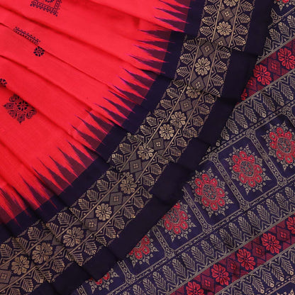 Handloom Silk Bomkai Saree Handloom Saree_Bomkai Silk Priyadarshini Handloom 