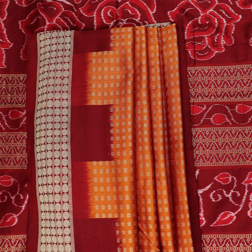 Bomkai weave detail