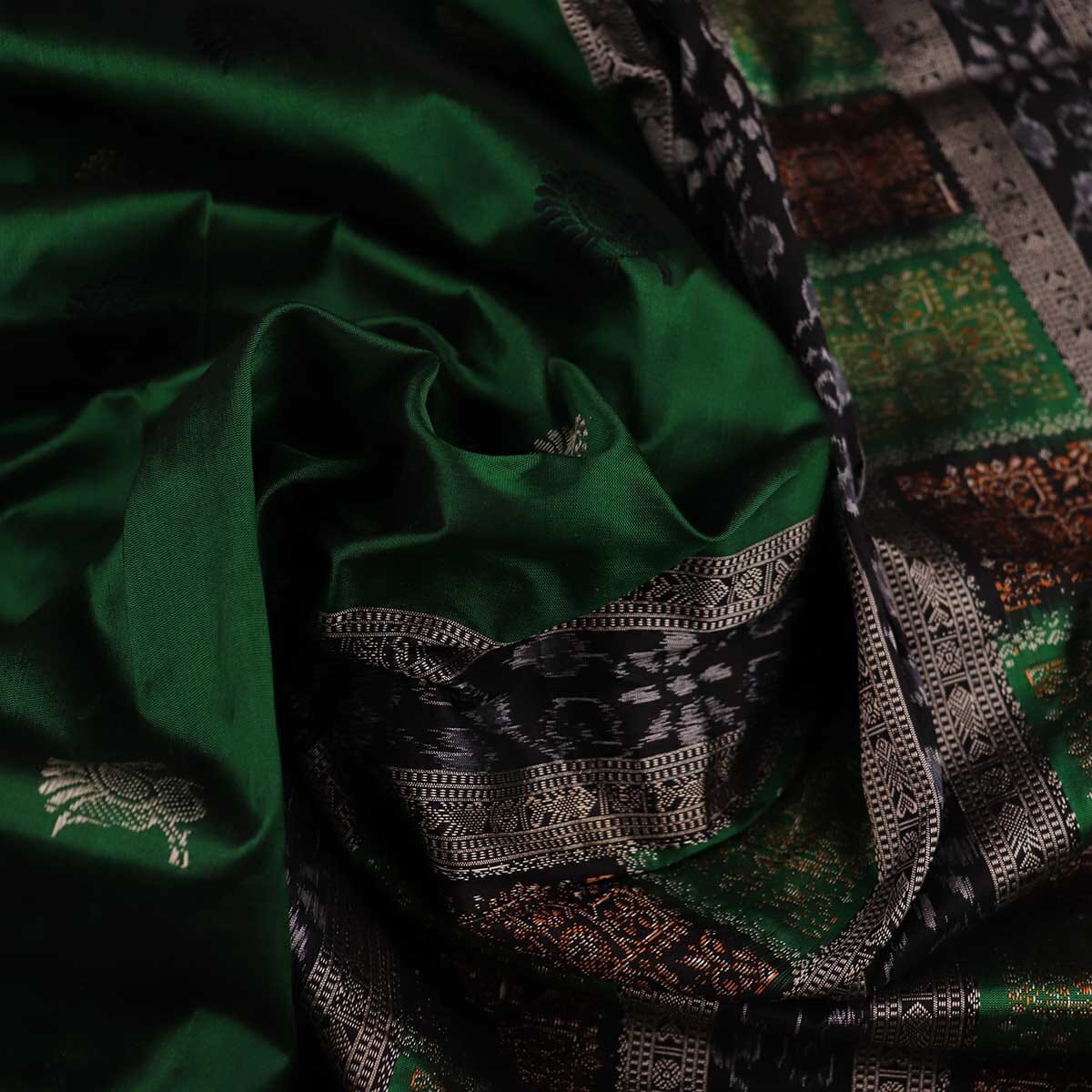 Handloom Silk Bomkai Saree Handloom Saree_Bomkai Silk Priyadarshini Handloom 