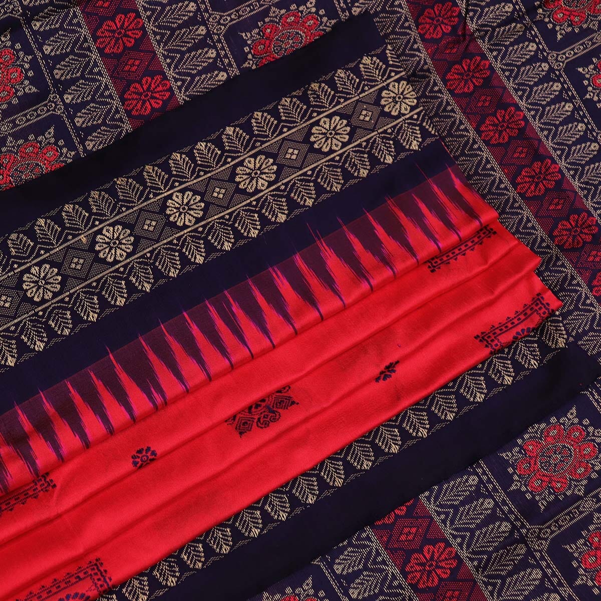 Handloom Silk Bomkai Saree Handloom Saree_Bomkai Silk Priyadarshini Handloom 