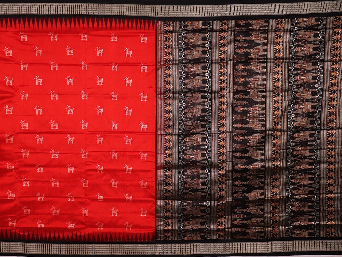 Handloom Silk Bomkai Saree Handloom Saree_Bomkai Silk Priyadarshini Handloom 