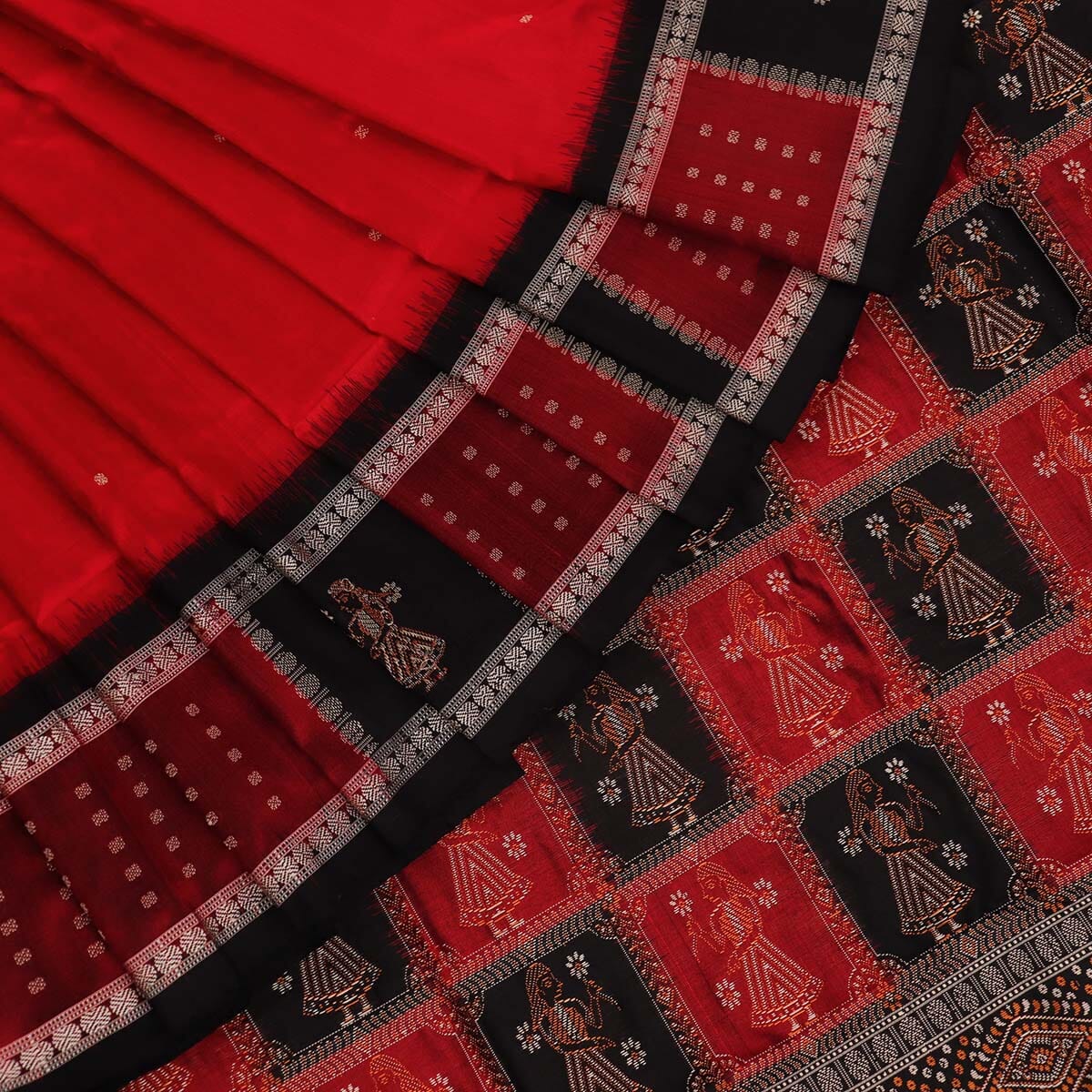 Handloom Silk Bomkai Saree Handloom Saree_Bomkai Silk Priyadarshini Handloom 