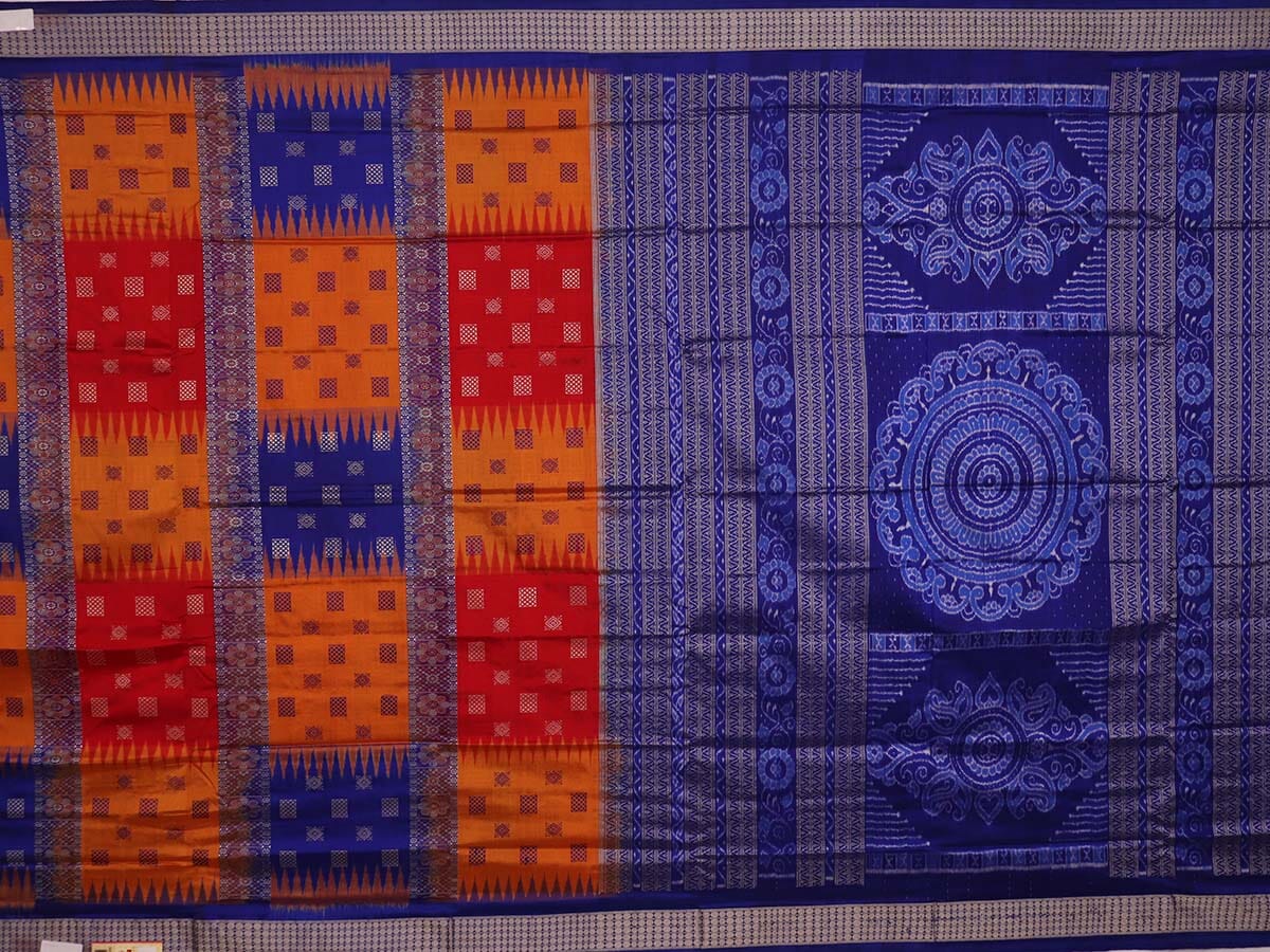 Handloom Silk Bomkai Saree Handloom Saree_Bomkai Silk Priyadarshini Handloom 
