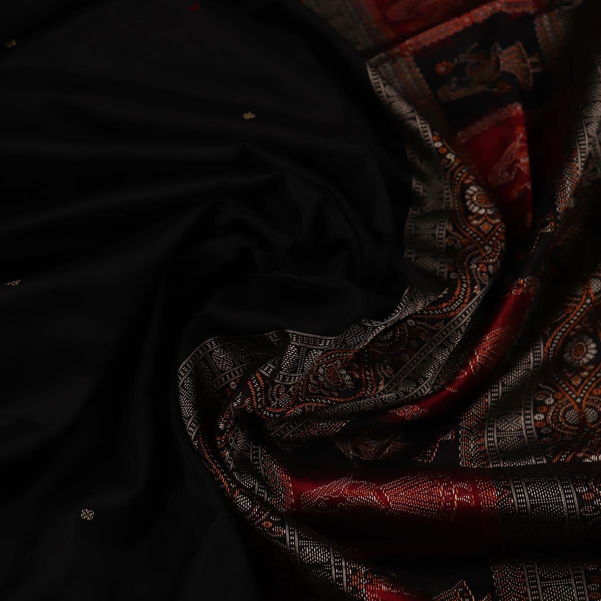 Handloom Silk Bomkai Saree Handloom Saree_Bomkai Silk Priyadarshini Handloom 