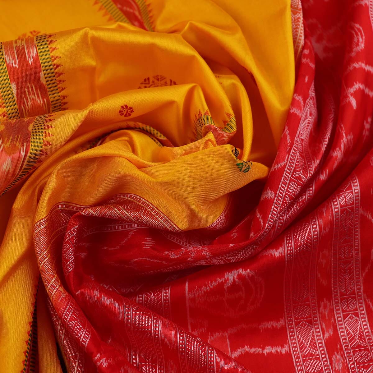 Handloom Silk Bomkai Saree Handloom Saree_Bomkai Silk Priyadarshini Handloom 