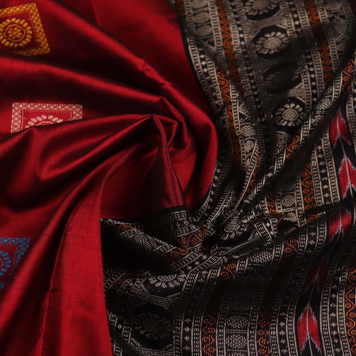 Handloom Silk Bomkai Saree Handloom Saree_Bomkai Silk Priyadarshini Handloom 