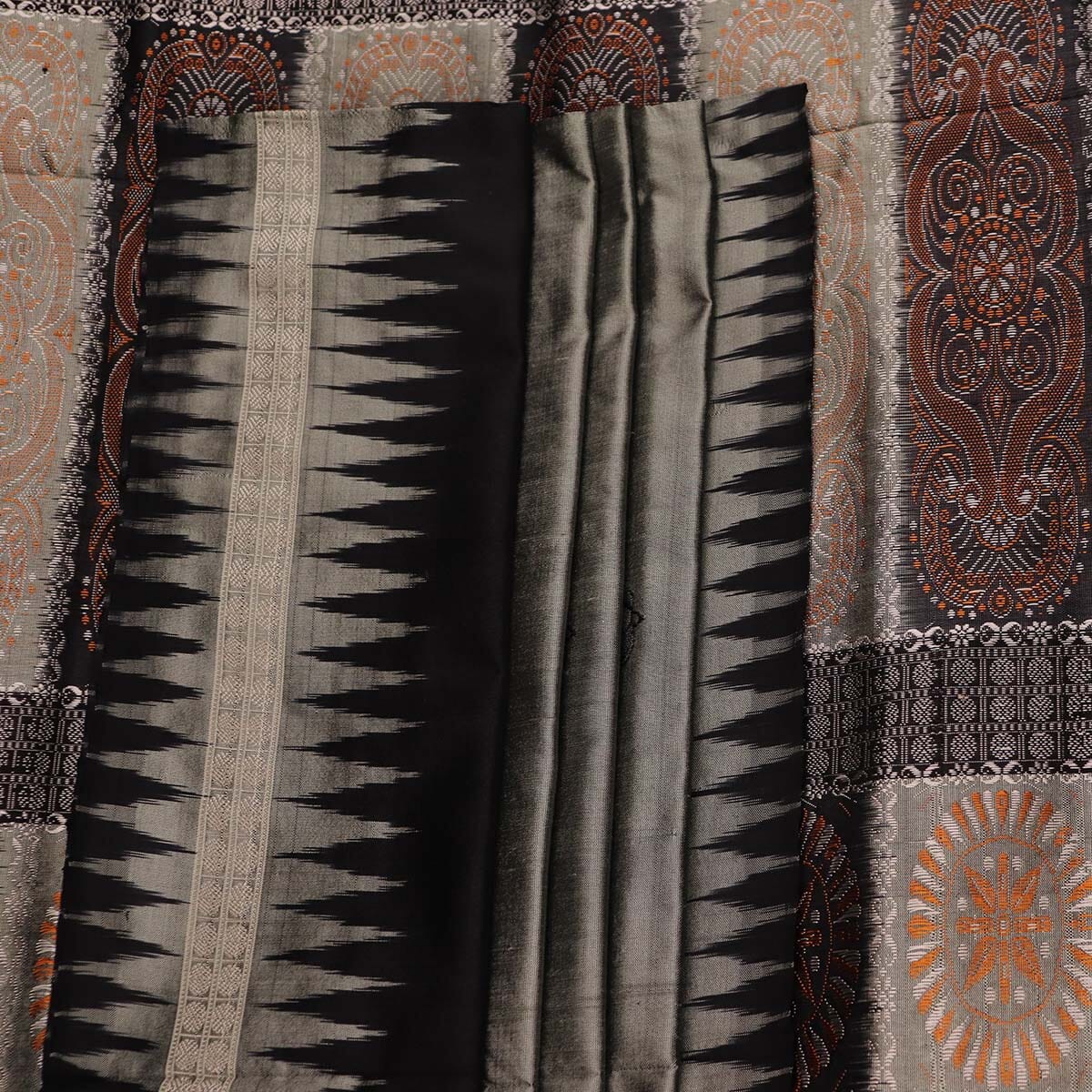 Handloom Silk Bomkai Saree Handloom Saree_Bomkai Silk Priyadarshini Handloom 
