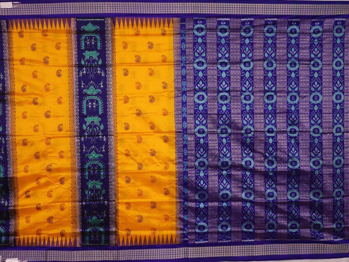 Handloom Silk Bomkai Saree Handloom Saree_Bomkai Silk Priyadarshini Handloom 