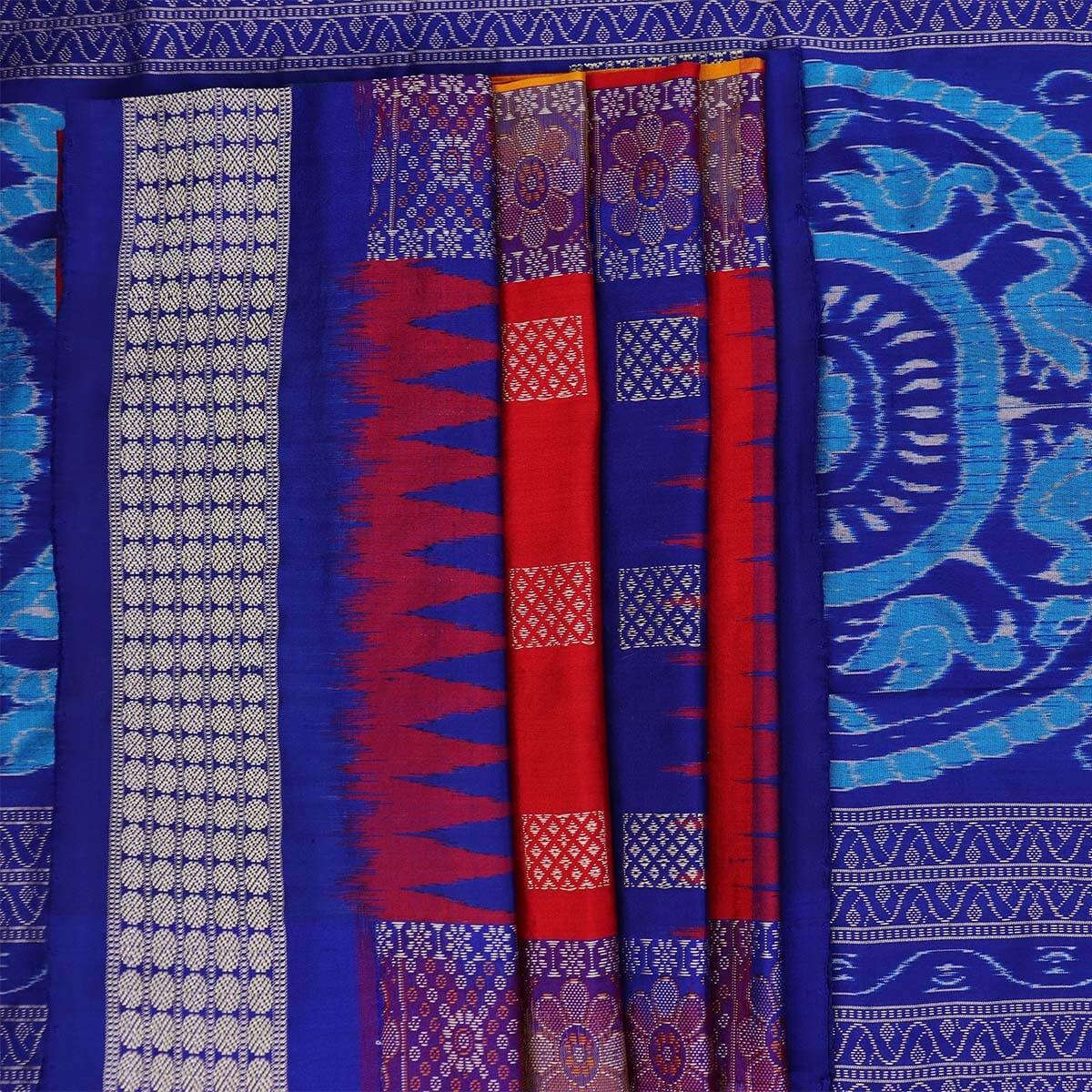Handloom Silk Bomkai Saree Handloom Saree_Bomkai Silk Priyadarshini Handloom 