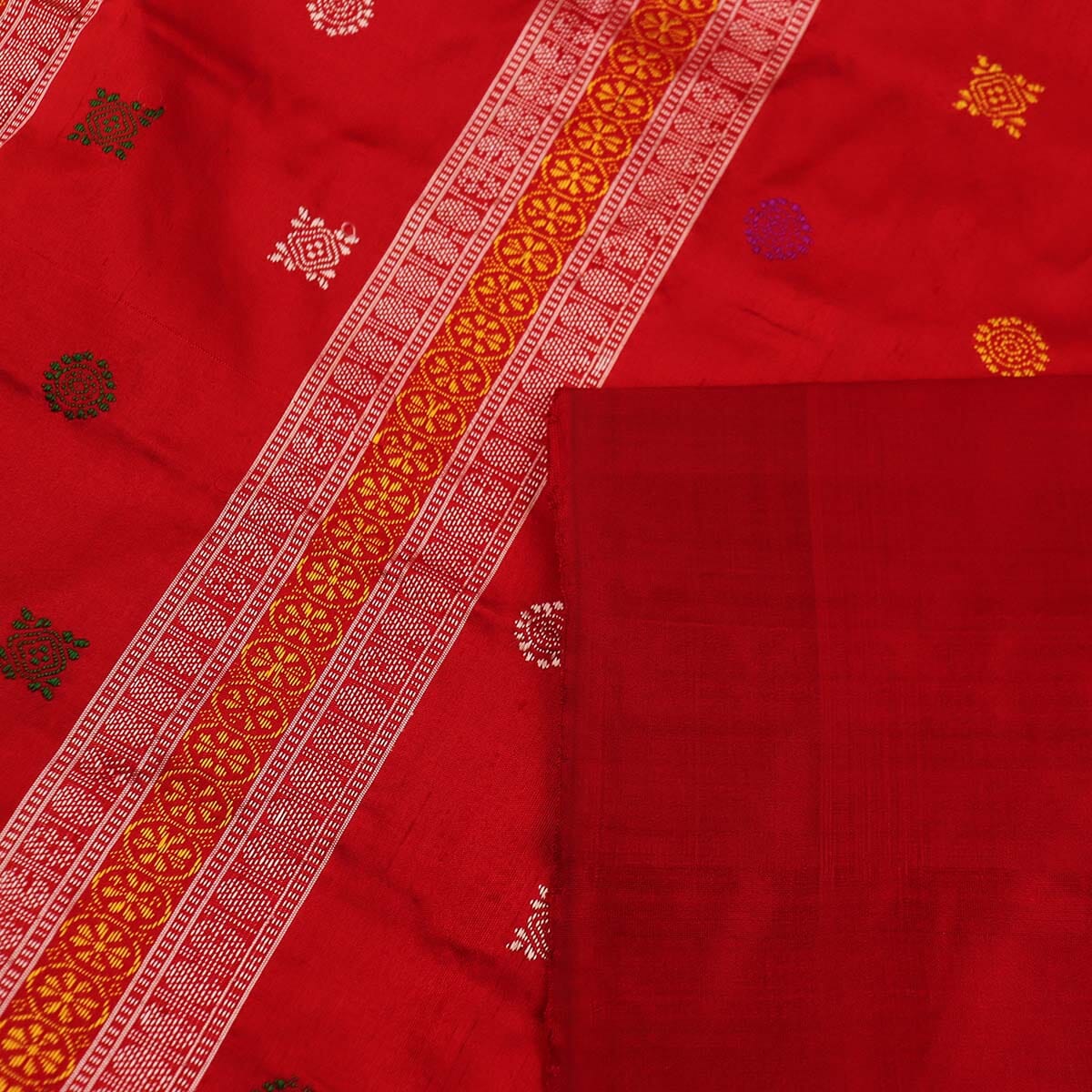 Handloom Silk Bomkai Saree Handloom Saree_Bomkai Silk Priyadarshini Handloom 