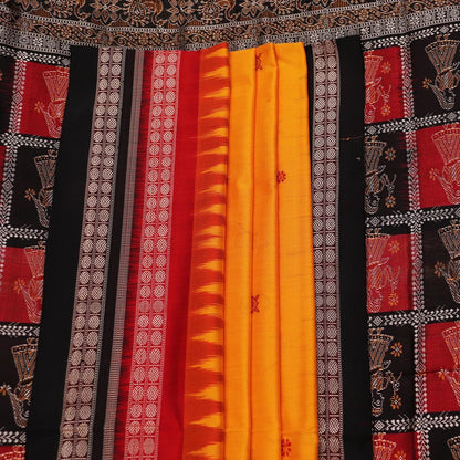 Handloom Silk Bomkai Saree Handloom Saree_Bomkai Silk Priyadarshini Handloom 