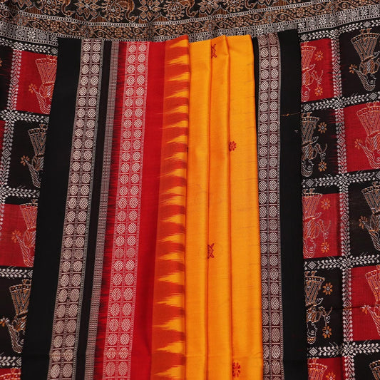 Handloom Silk Bomkai Saree Handloom Saree_Bomkai Silk Priyadarshini Handloom 