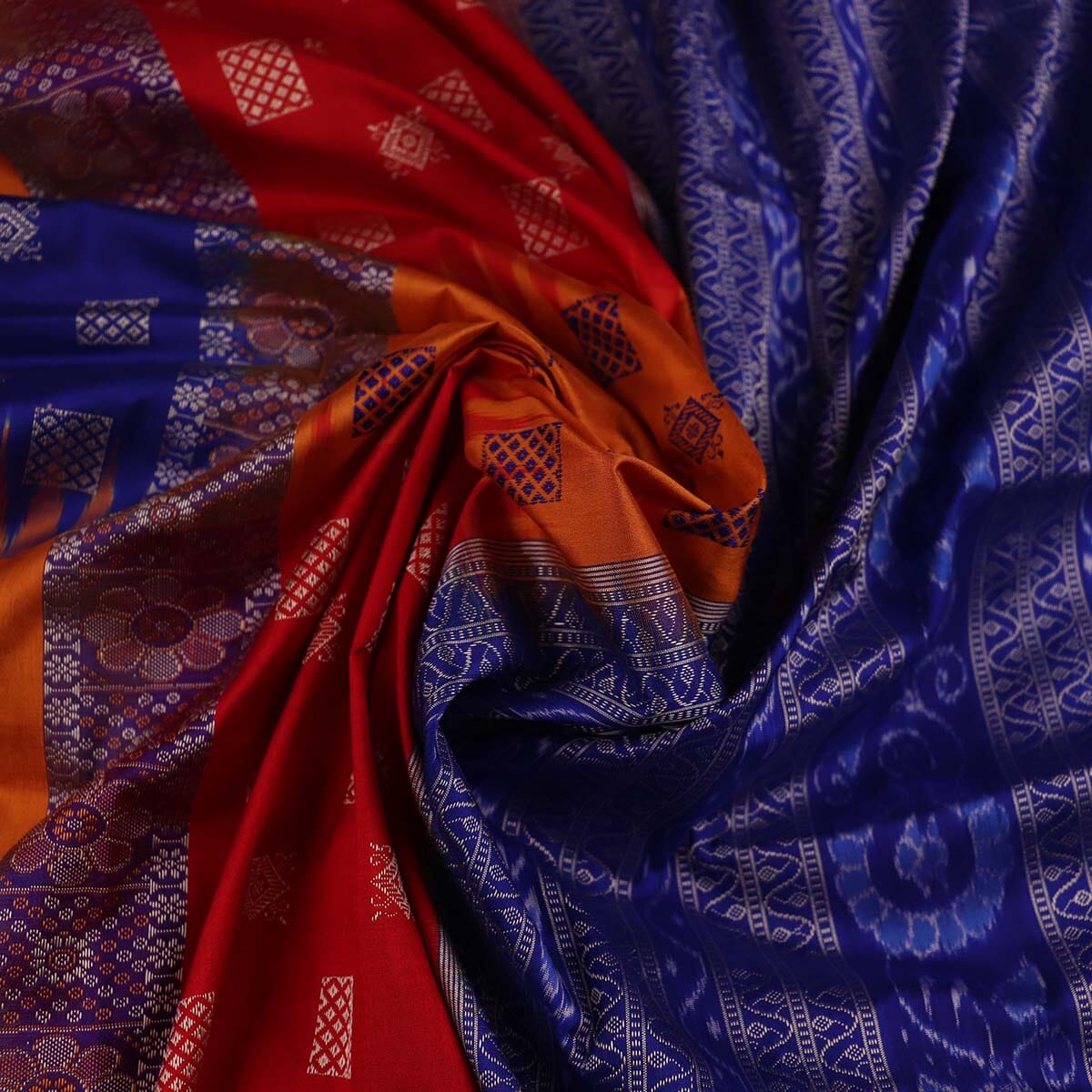 Handloom Silk Bomkai Saree Handloom Saree_Bomkai Silk Priyadarshini Handloom 