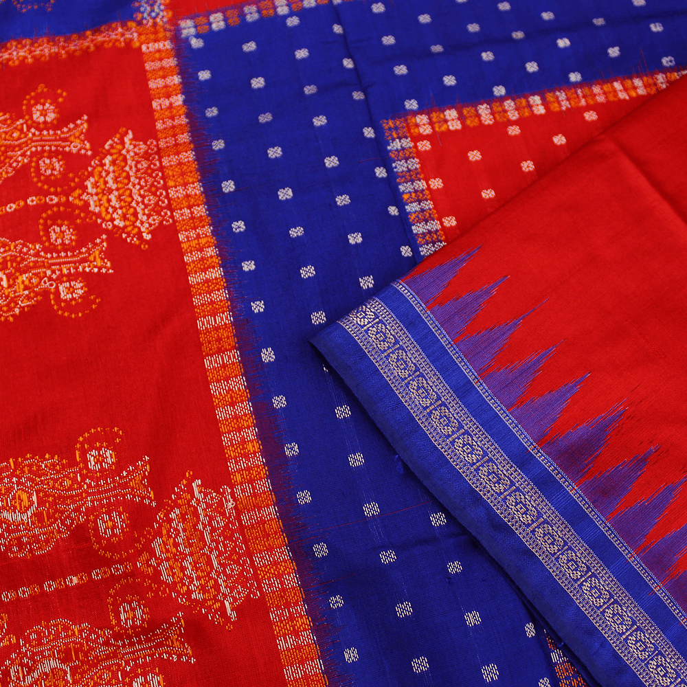 Handloom Silk Bomkai Saree Handloom Saree_Bomkai Silk Priyadarshini Handloom 