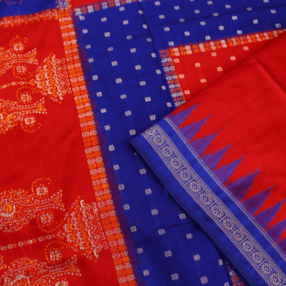 Handloom Silk Bomkai Saree Handloom Saree_Bomkai Silk Priyadarshini Handloom 