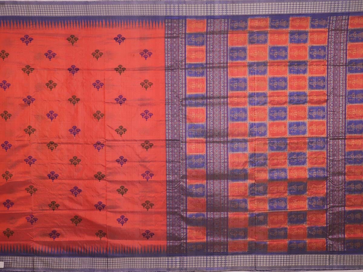 Handloom Silk Bomkai Saree Handloom Saree_Bomkai Silk Priyadarshini Handloom 