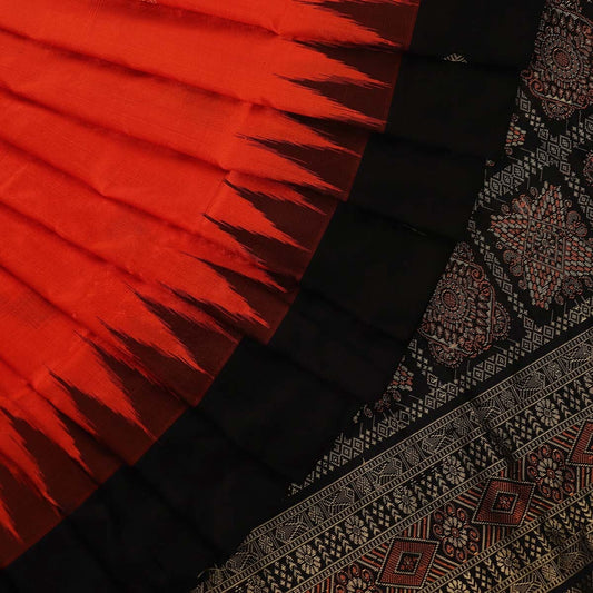 Handloom Silk Bomkai Saree Handloom Saree_Bomkai Silk Priyadarshini Handloom 